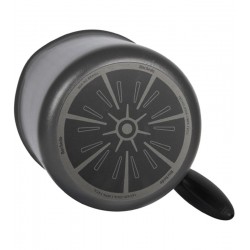 Fervedor 12cm 1,2 Litros Rochedo Robusta Grafite